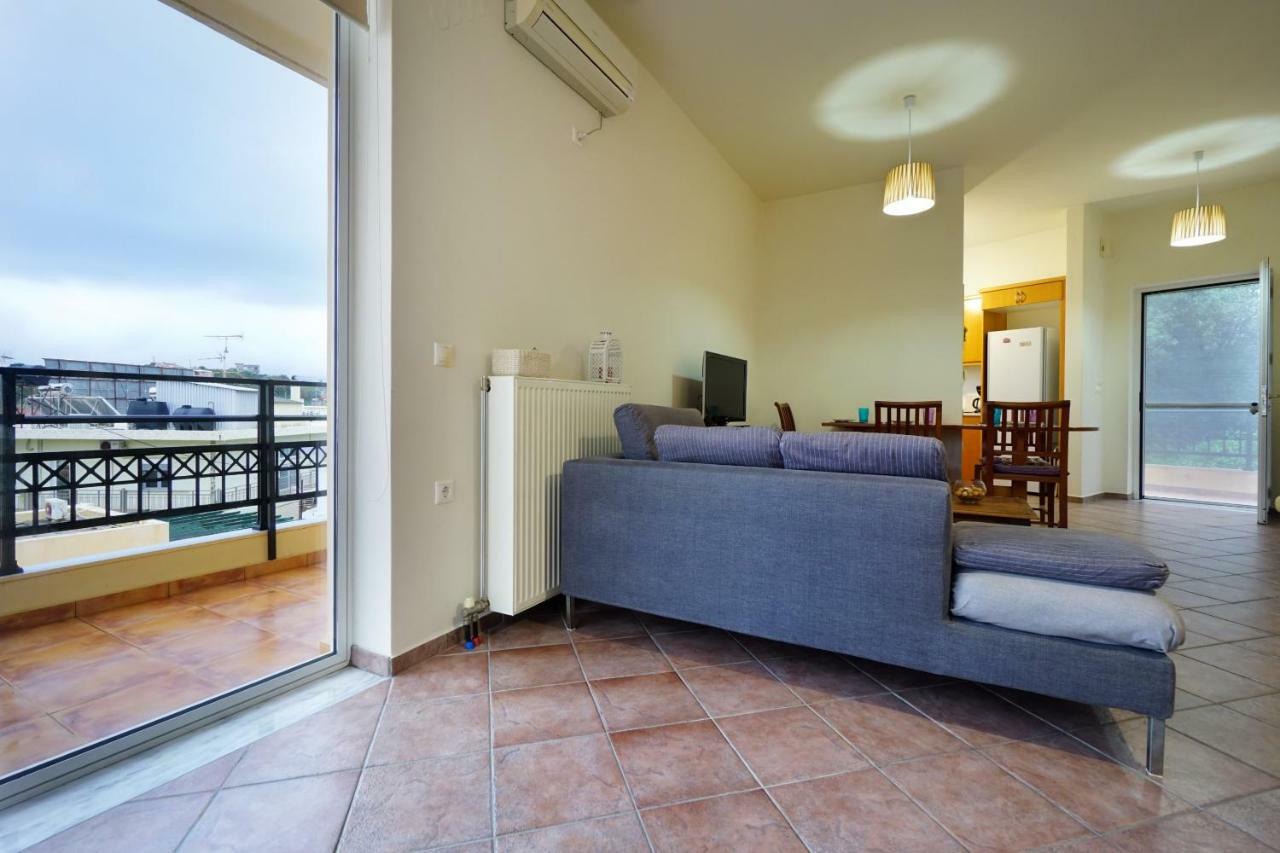 Sunny Apartment Daratsos Bagian luar foto
