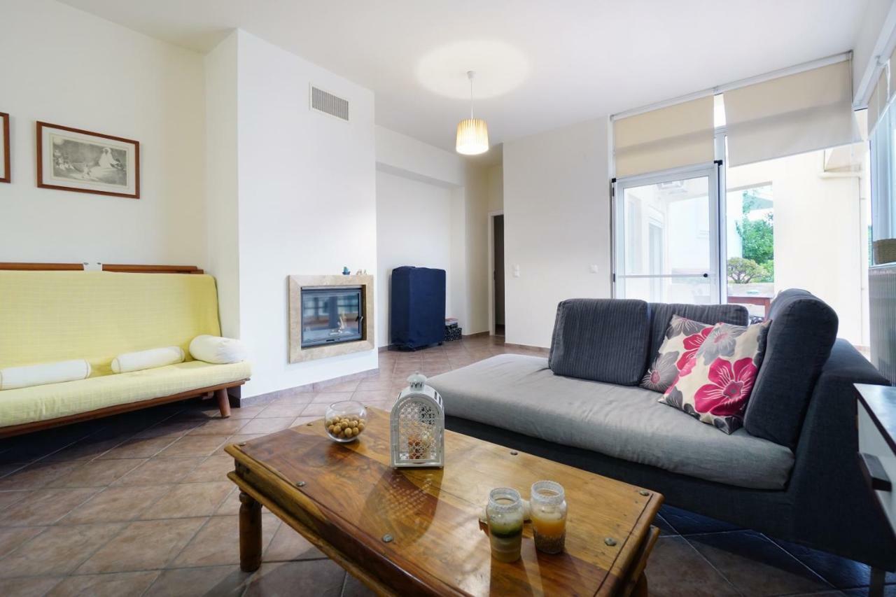Sunny Apartment Daratsos Bagian luar foto